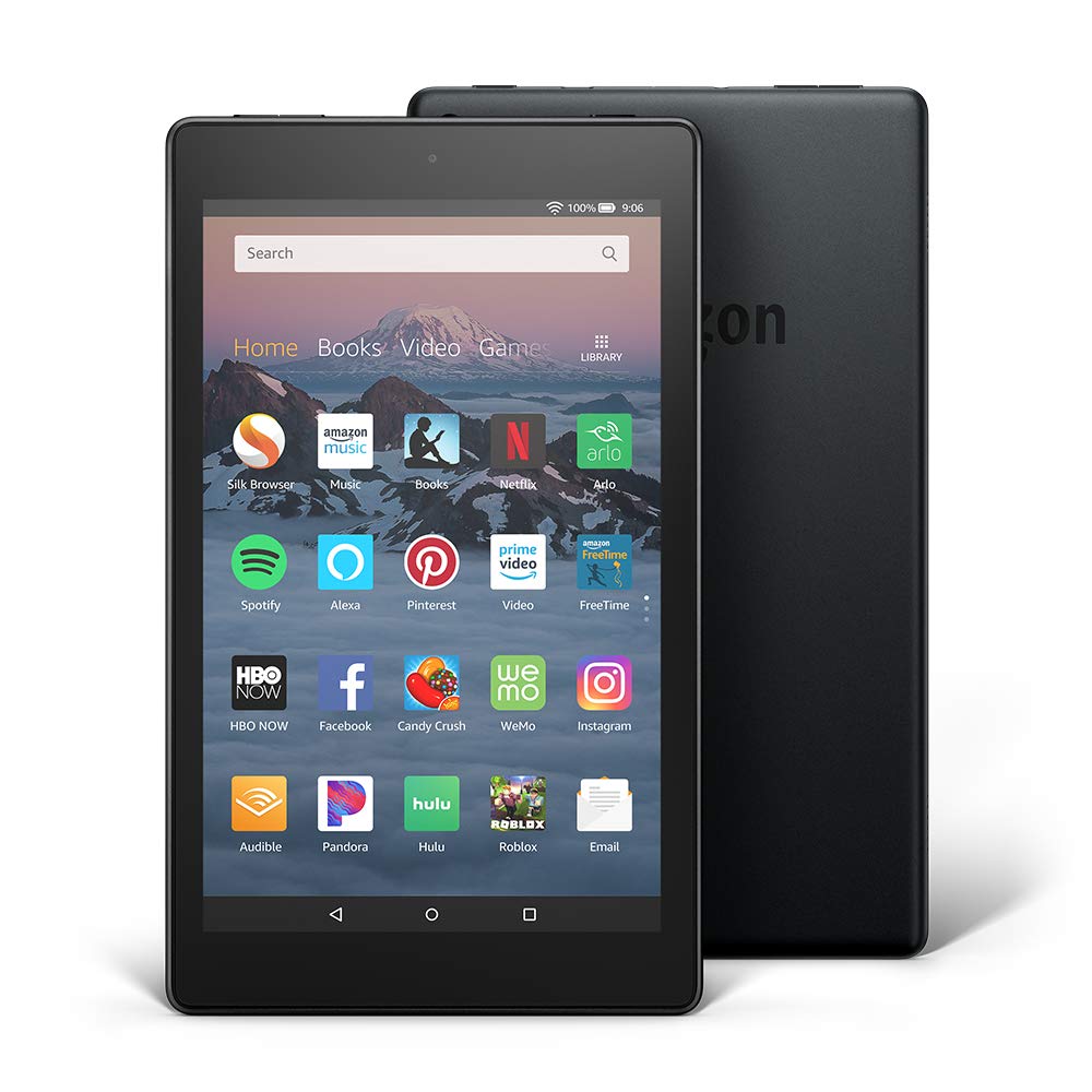 Certified Refurbished Fire HD 8 Tablet (8" HD Display, 32 GB) - Black (Previous Generation - 8th)