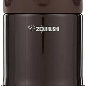 Zojirushi Stainless Steel Food Jar, 11.8-Ounce, Dark Brown