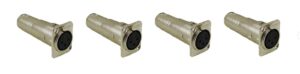 4 procraft svp576-2 xlr converter female to male feed/pass thru adapter jack