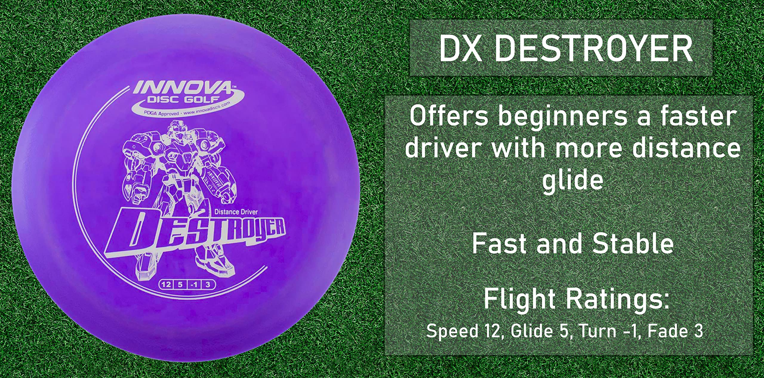 Innova Disc Golf Starter Set –Colors May Vary 160-180g – Disc Golf Putter, Disc Golf Driver, Mid-Range, Frisbee Golf Disc Set, Beginner Disc Golf Set