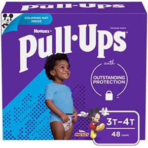 huggies pull-ups, boys training pants, 3t-4t, 48 ct