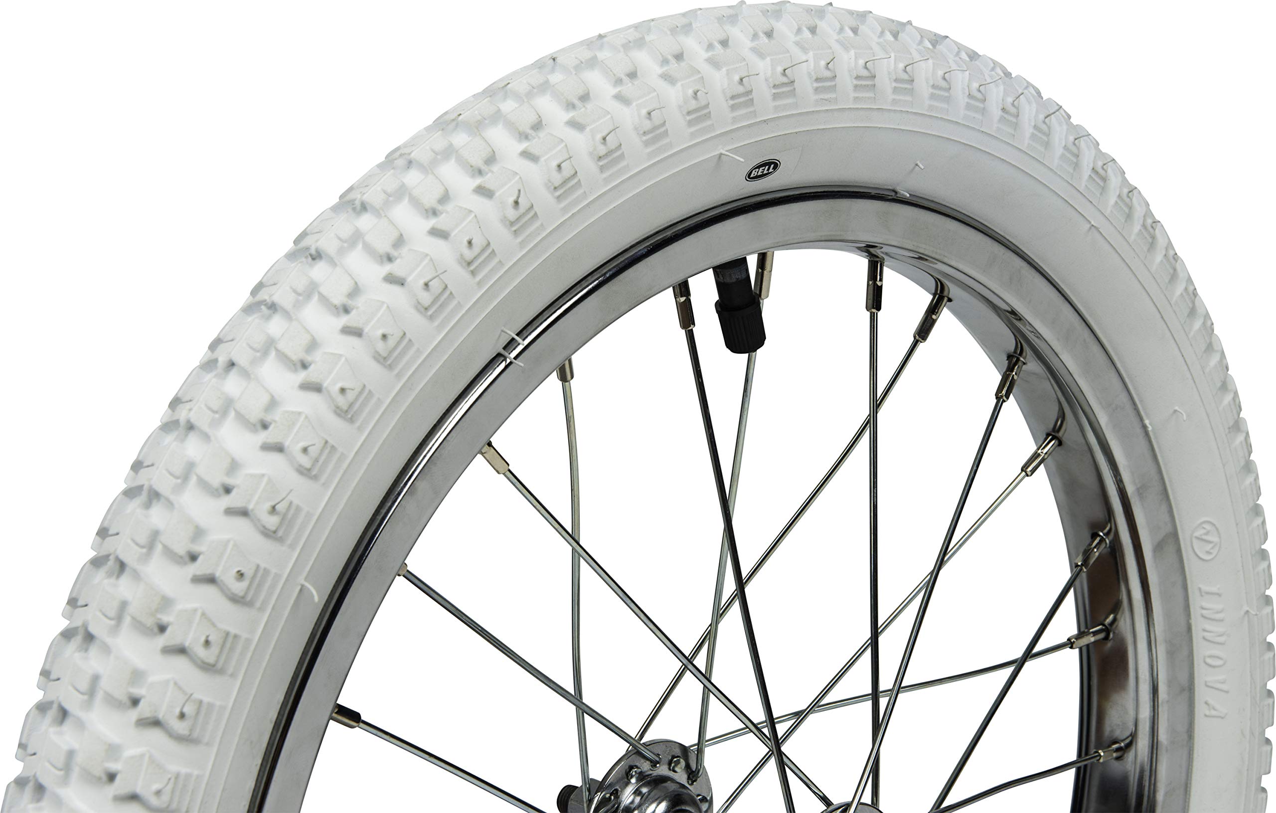 Bell 7091033 Kids Bike Tire, 16" x 1.75-2.125", White