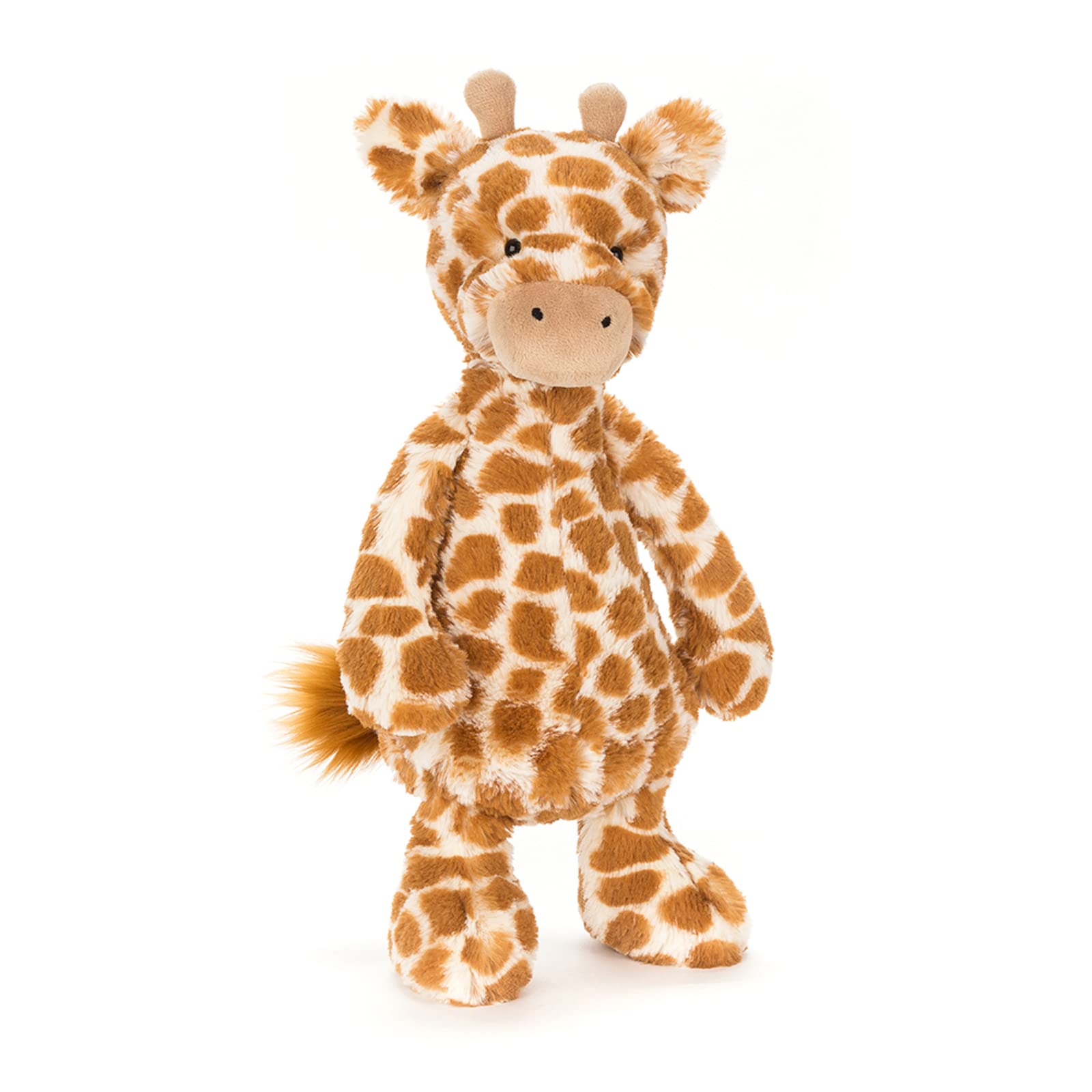 Jellycat Bashful Giraffe Stuffed Animal, Medium 12 inches | Safari Plush Toy | Classic Children's Gift