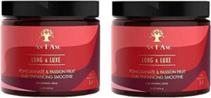 as i am long & luxe curl enhancing smoothie 16oz"pack of 2"