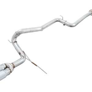 AWE Tuning Ford Focus ST Track Edition Cat-back Exhaust - Chrome Silver Tips