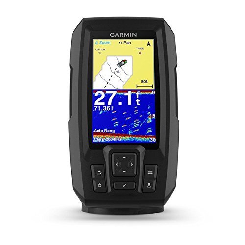 Garmin Striker Plus 4 with Dual-Beam transducer and Protective Cover, 4 inch Screen 010-01870-00