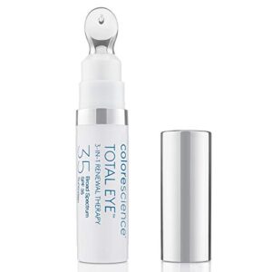 colorescience total eye 3-in-1 renewal therapy, 0.23 fl oz, medium