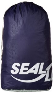 sealline blocker cinch dry sack water-resistant stuff sack, navy, 5-liter