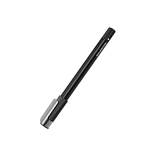 Moleskine Pen+ Ellipse Smart Pen - Designed for Use with Moleskine Notes App for Digitally Storing Notes (Only Compatible with Moleskine Smart Notebooks, Sold Separately), Black, One Size (718889)