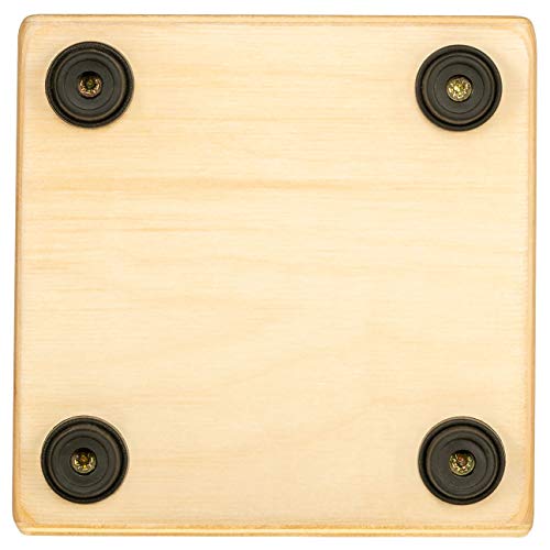 Meinl Mini Cajon Box Drum with Internal Snares - MADE IN EUROPE - Baltic Birch Wood, Miniature Size, 2-YEAR WARRANTY (MC1B)