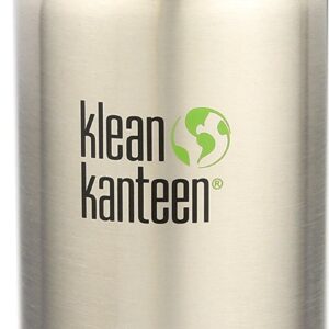 Klean Kanteen Classic Stainless Steel Single Wall Non-Insulated Water Bottle with Sport Cap, 27-Ounce, Brushed Stainless