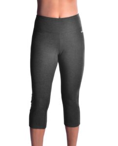 spalding womens capri flare (1x, charcoal)