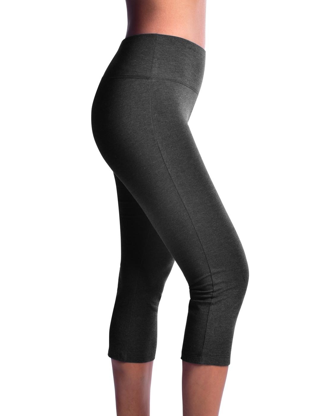 Spalding Womens Capri Flare (1X, Charcoal)