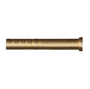 flying arrow archery 100 grain brass insert for .244 12 pack