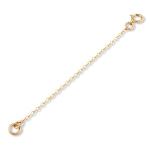 14k gold filled 1mm necklace extender chain 1", 2", 3", 4", 5", 6" (1)