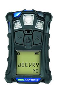 msa 10178568 altair 4xr multi-gas detector - (lel, o2), color: charcoal, portable gas monitor, durable, safety, handheld, csa approval