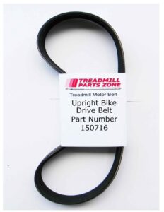 weslo model wlevex07260 pursuit s 25 exercise upright bike drive belt part number 150716