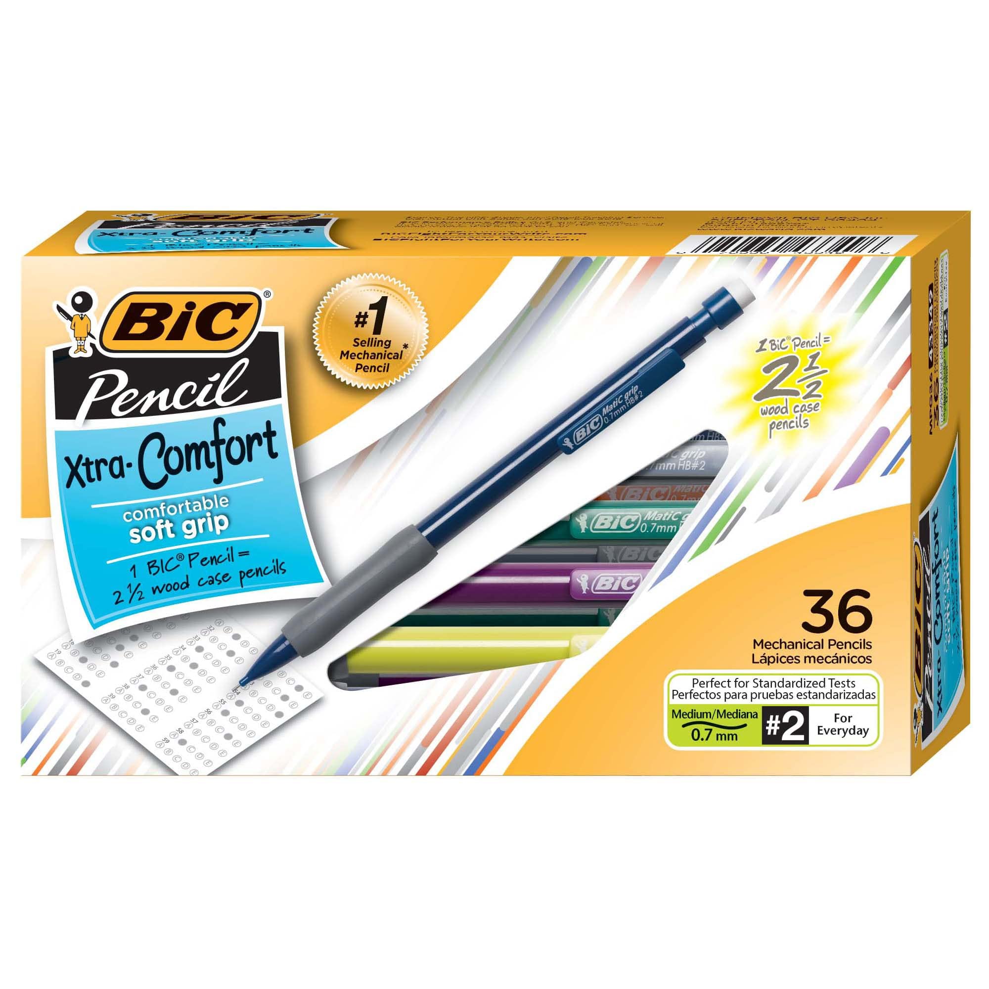 BIC Matic Grip Mechanical Pencils