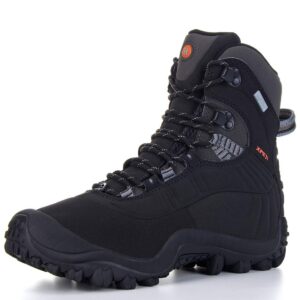 xpeti hiking boots women waterproof lightweight ankle support work boot black 9