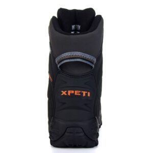 XPETI Hiking Boots Women Waterproof Lightweight Ankle Support Work Boot Black 9