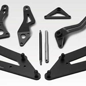 CMX500 Rebel 2017/22 - Kit Original Controls Repositioning (S-0796) - Footrest Footpegs Adjustable Set - Hardware Fasteners Included - De Pretto Moto Accessories (DPM Race) - 100% Made in Italy