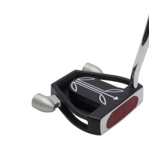 T7 Twin Engine Black Mallet Golf Putter Right Handed with Alignment Line Up Hand Tool 36 Inches Tall Men's Perfect for Lining up Your Putts