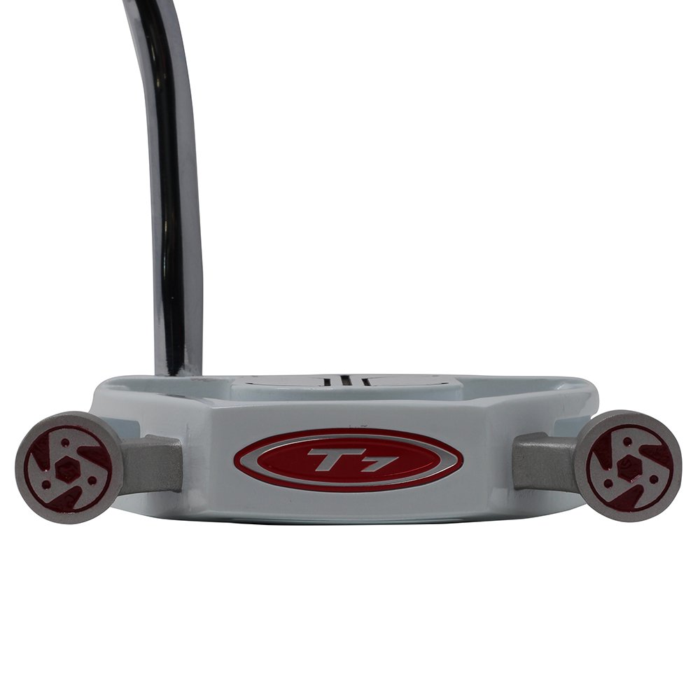 T7 Twin Engine White Mallet Golf Putter Right Handed with Alignment Line Up Hand Tool 31 Inches Ultra Petite Lady's Perfect for Lining up Your Putts