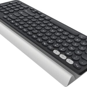 logitech K780 Multi-Device Wireless Keyboard for Computer, Phone and Tablet (Renewed)