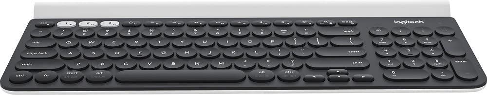 logitech K780 Multi-Device Wireless Keyboard for Computer, Phone and Tablet (Renewed)