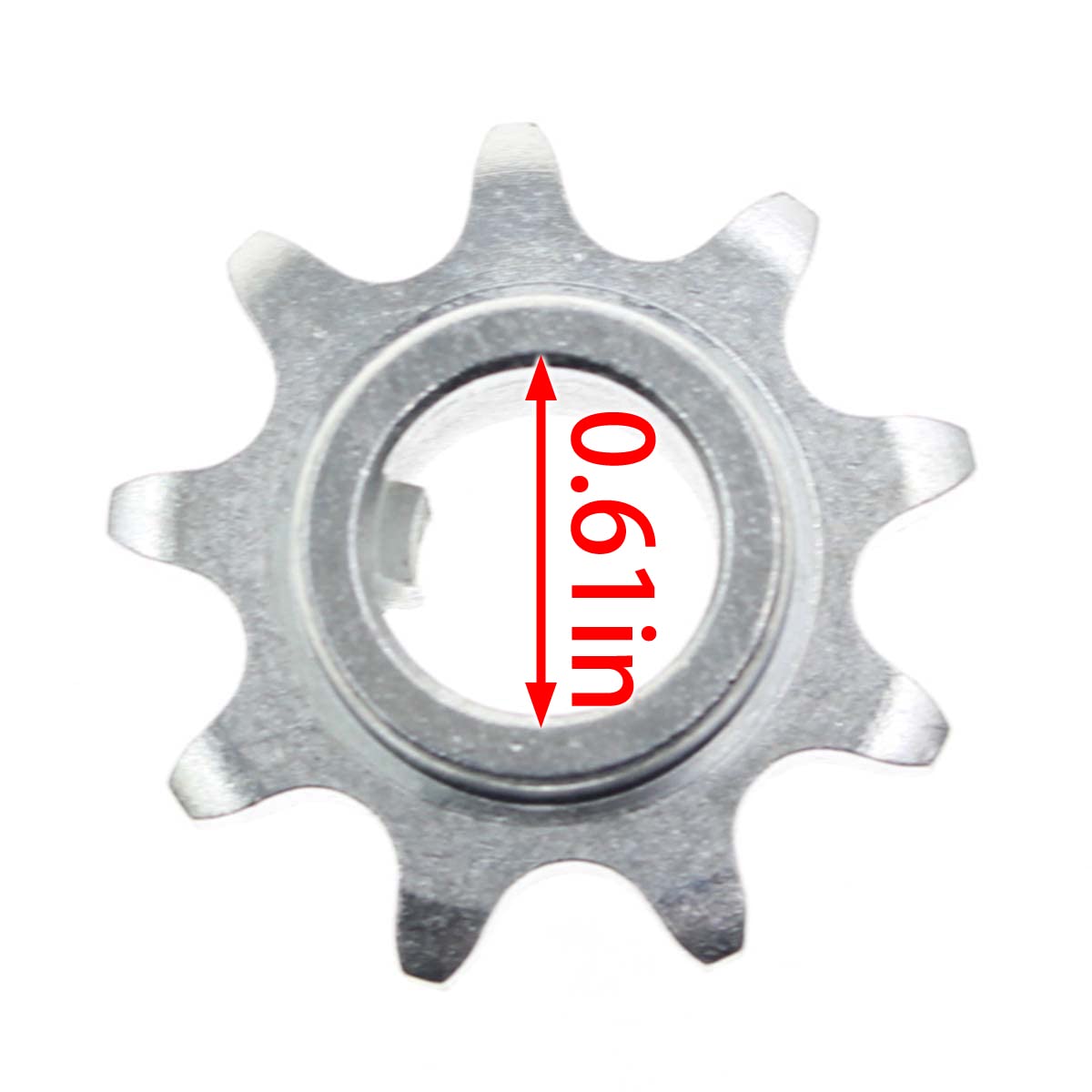 Carbhub 9T Jackshaft Sprocket 5/8" 41/420 Manco Go Kart Mini Bike, 9 Tooth 5/8" Jack Shaft Replaces Manco/American Sportworks part# 8720-1125