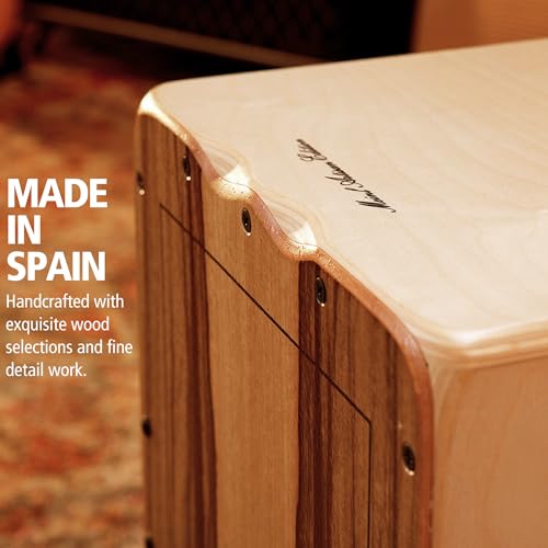 Meinl Artisan String Cajon with Limba Frontplate / Baltic Birch Body - MADE IN SPAIN - Tango Line, 2-YEAR WARRANTY