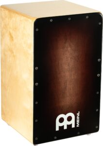 meinl percussion woodcraft professional espresso burst string cajon (wc100eb)