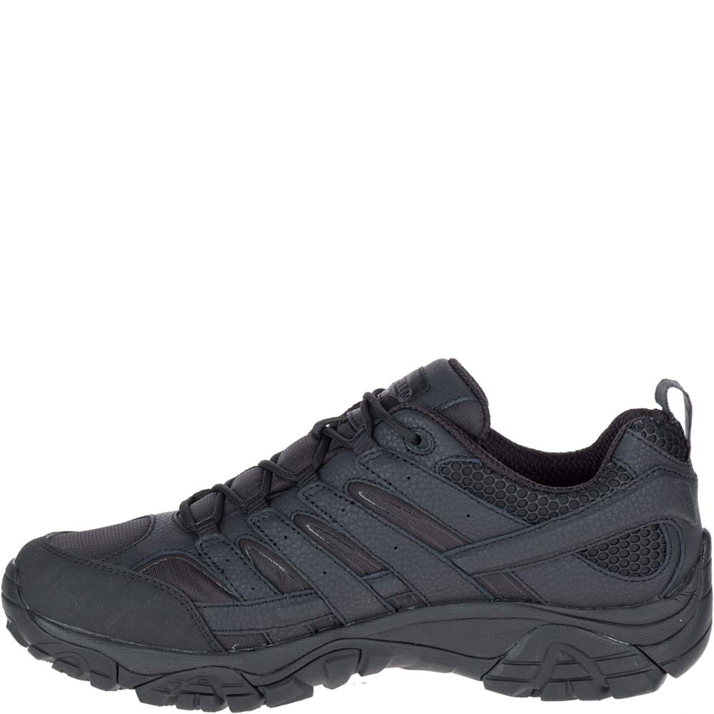 Merrell Men's Moab 2 Tactical Construction Shoe, Black, 7 Wide