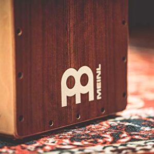 Meinl Artisan String Cajon with Mongoy Frontplate / Baltic Birch Body - MADE IN SPAIN - Bulería Line, 2-YEAR WARRANTY (AEBLMY)