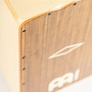 Meinl Artisan String Cajon with Mongoy Frontplate / Baltic Birch Body - MADE IN SPAIN - Bulería Line, 2-YEAR WARRANTY (AEBLMY)