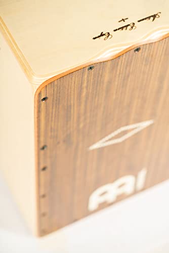 Meinl Artisan String Cajon with Mongoy Frontplate / Baltic Birch Body - MADE IN SPAIN - Bulería Line, 2-YEAR WARRANTY (AEBLMY)