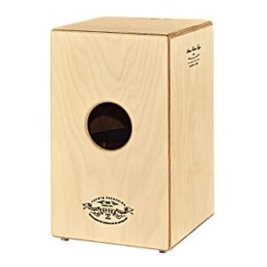 Meinl Artisan String Cajon with Mongoy Frontplate / Baltic Birch Body - MADE IN SPAIN - Bulería Line, 2-YEAR WARRANTY (AEBLMY)