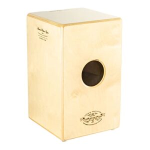 Meinl Artisan String Cajon with Mongoy Frontplate / Baltic Birch Body - MADE IN SPAIN - Bulería Line, 2-YEAR WARRANTY (AEBLMY)