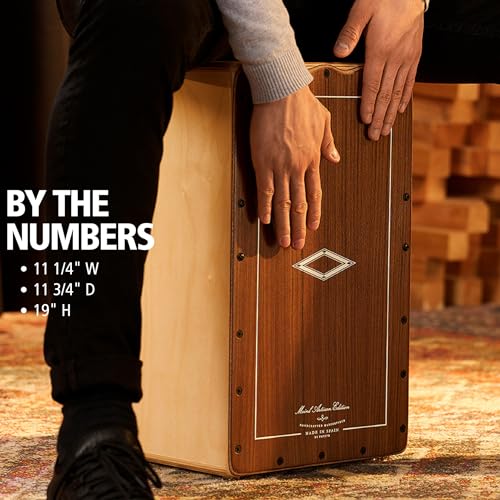 Meinl Artisan String Cajon with Mongoy Frontplate / Baltic Birch Body - MADE IN SPAIN - Bulería Line, 2-YEAR WARRANTY (AEBLMY)