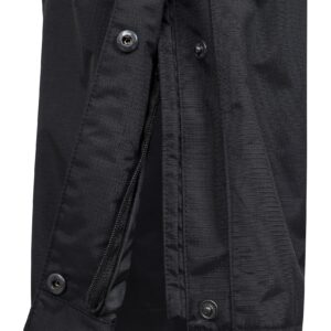 Mountain Warehouse Downpour Mens Waterproof Rain Pants - for Black Large