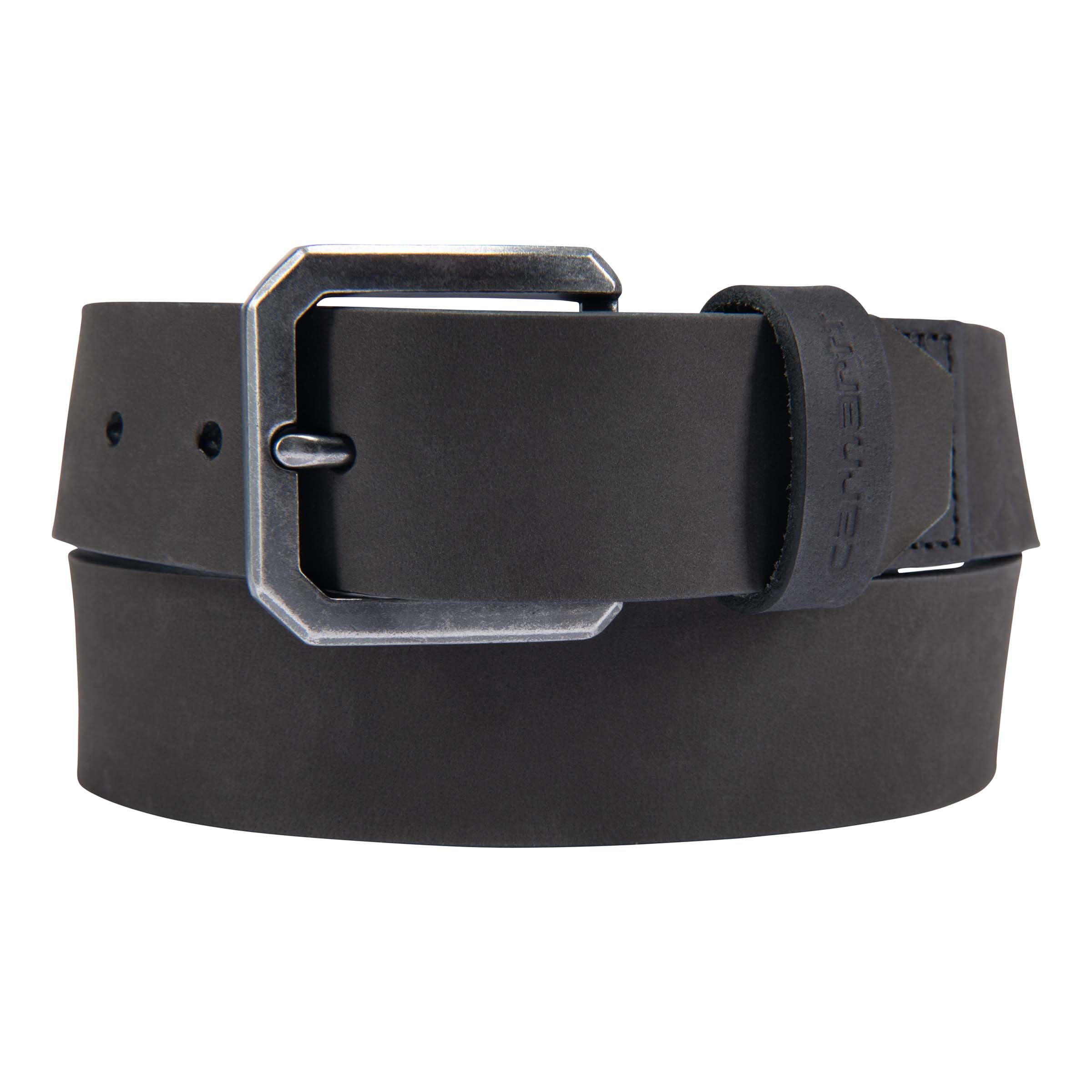 Carhartt Men's Casual Rugged Belts, Saddle Leather (Black), 34