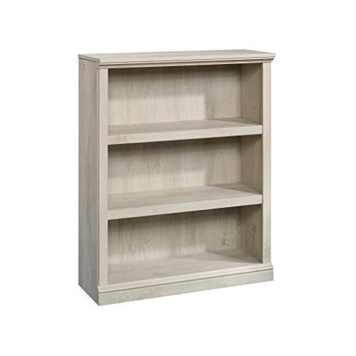 Sauder Miscellaneous Storage 3-Shelf Bookcase/ book shelf, Chalked Chestnut finish