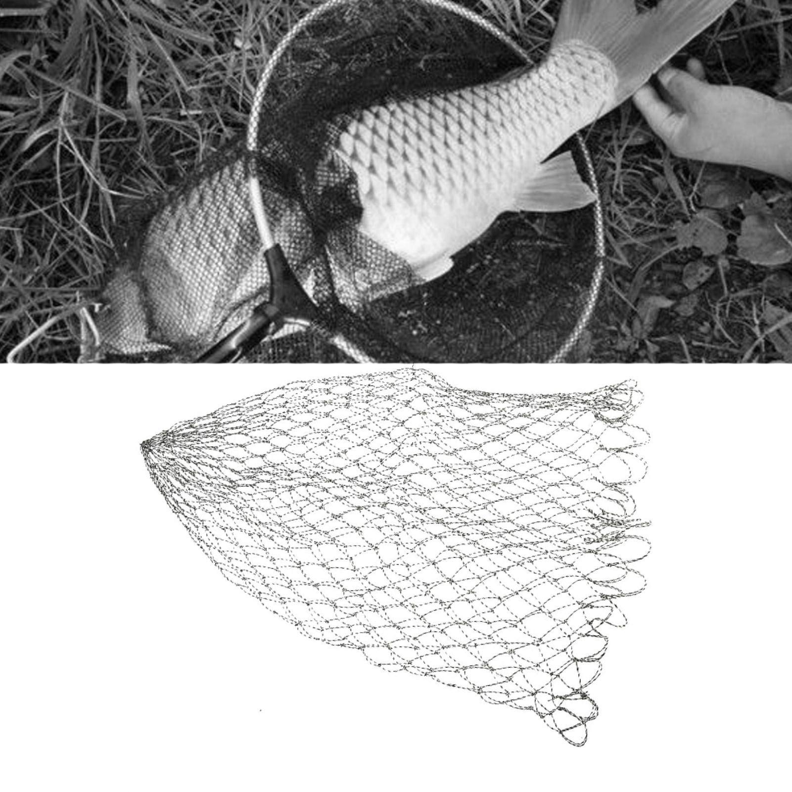 Carp Fishing Net Mesh Landing Net Fly Fishing Replacement Dia 40/50/60cm (60)