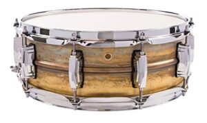 ludwig snare drum, black, 5インチ (lb454r)