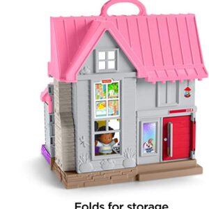 Fisher-Price Little People Big Helpers Home, Pink