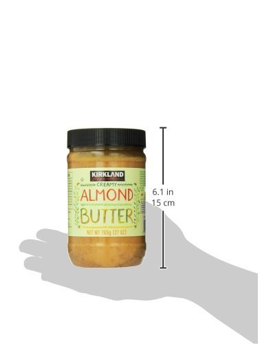 Kirkland Signature - Creamy Almond Butter, 27 Ounce - 3 Jars