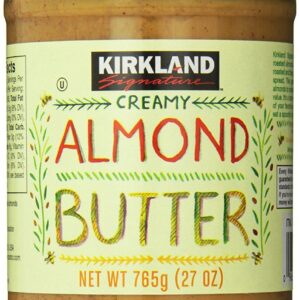 Kirkland Signature - Creamy Almond Butter, 27 Ounce - 3 Jars