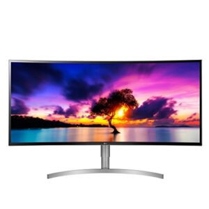 lg 38wk95c-w 38-inch class 21:9 curved ultrawide wqhd+ monitor with hdr 10 (2018)