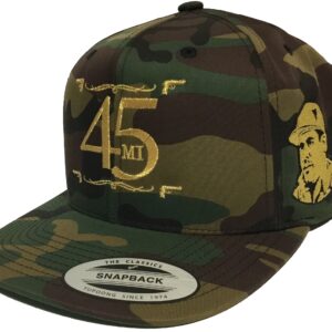 Fantasma Y SU 45 DE EL Chapo Guzman Gold HAT CAMO 2 Logos