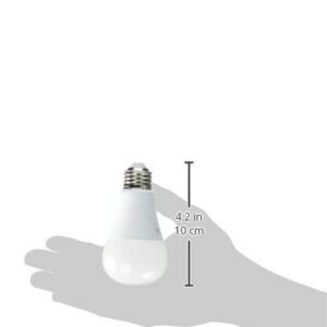 GE Lighting LED A19 Light Bulb with Medium Base, 9-Watt, Soft White, 8-Pack, Non-dimmable